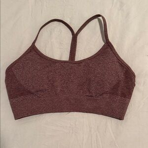 AYBL Burgundy Sports Bra